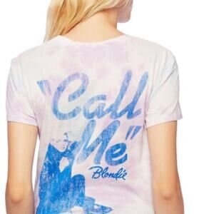 Blondie Call Me Tie Dye Crop Top Size Medium **